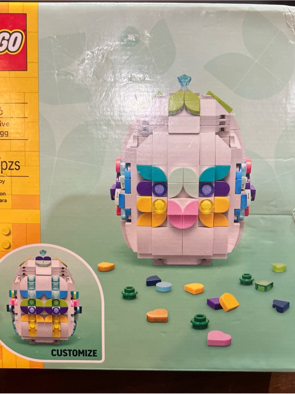 LEGO Decorative Egg Easter Egg 40816 Building Toy 386 Pcs NEW
